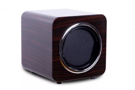 LAKKOZOTT ÉBENFEKETE SZÍNŰ FA ÓRAFORGATÓ 1 ÓRÁNAK