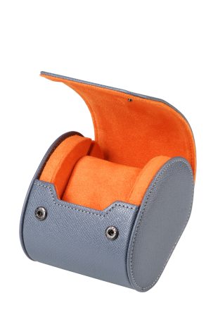 HENGERES UTAZÓ ÓRATARTÓ DOBOZ 1 ÓRÁNAK, SZÜRKE