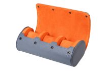 HENGERES UTAZÓ ÓRATARTÓ DOBOZ 3 ÓRÁNAK, SZÜRKE