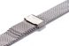 Edelwolle MESH/Milanese óraszíj, ezüst, 20mm