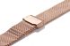 Edelwolle MESH/Milanese óraszíj, rosegold, 20mm