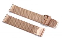 Edelwolle MESH/Milanese óraszíj, rosegold, 14mm