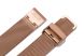 Edelwolle MESH/Milanese óraszíj, rosegold, 20mm
