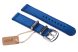 Edelwolle prémium kétrészes Nato óraszíj, kék, 22mm
