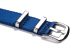 Edelwolle prémium kétrészes Nato óraszíj, kék, 22mm