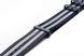 Edelwolle Black prémium Nato óraszíj, fekete/szürke, 22mm